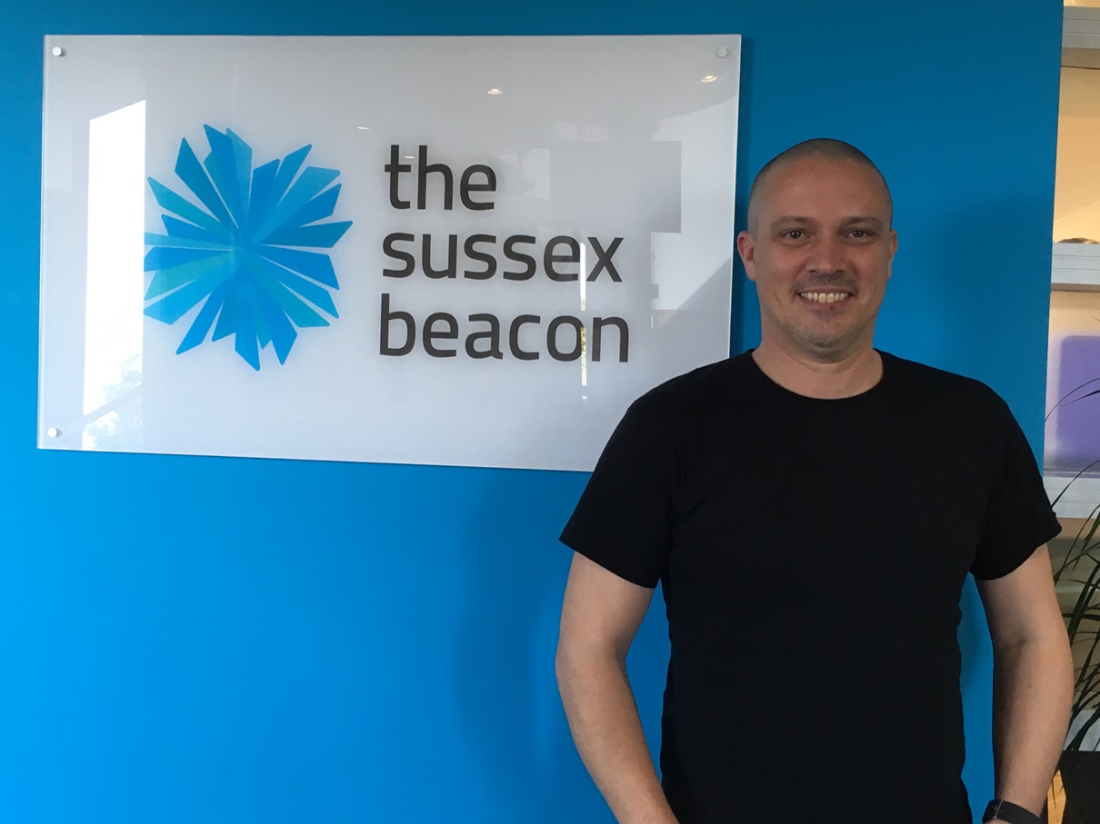 Oisin McKeown Operations Manager at the Sussex Beacon