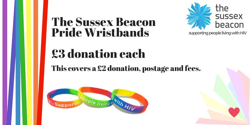 Sussex Beacon Pride Wristbands
