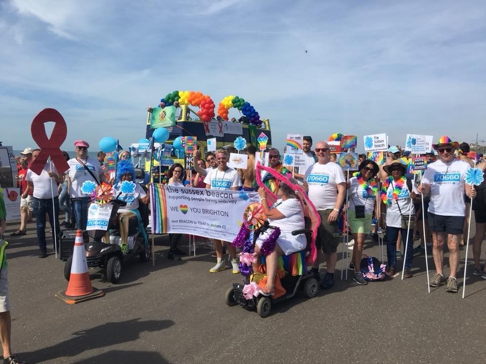 Brighton Pride Parade Sussex Beacon