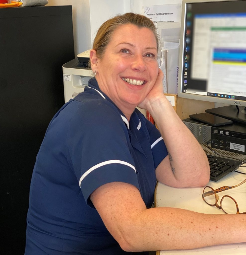Clinical Team leader Jackie, part of the Coronavirus response from the nursing team.