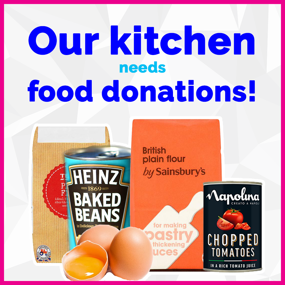 Food donations for Sussex Beacon